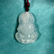 瑪瑙白冰瑪瑙觀(guān)音吊墜冰玉髓觀(guān)音項鏈男女掛件 白冰觀(guān)音62x43 x 8 mm