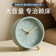 碼仕鬧鐘輕奢創(chuàng  )意個(gè)性?xún)和瘜W(xué)生起床神器小座鐘夜光簡(jiǎn)約金屬靜音迷你懶人床頭臺鐘開(kāi)學(xué)季必備禮物綠色
