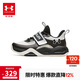 安德瑪（Under Armour）童鞋兒童籃球鞋中性大童秋季網(wǎng)面透氣防滑魔術(shù)貼運(yùn)動鞋2531501