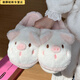 麥潮尚踩屎感呆萌小豬棉拖鞋女冬季外穿網(wǎng)紅保暖居家防滑包跟棉鞋 夏天 kt貓 35-36 36-37碼(適合的腳)