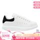 亞歷山大麥昆（Alexander McQueen）經(jīng)典女款黑尾小白鞋文詠珊同款休閑運動(dòng)板鞋小牛皮單鞋節日禮物 黑尾【現貨】(偏大，建議小半碼) 36.5