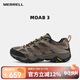 邁樂(lè )（Merrell）MERRELL邁樂(lè )男款戶(hù)外徒步鞋MOAB3防滑耐磨輕量登山徒步鞋