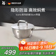 WMF福騰寶不銹鋼蒸鍋湯蒸鍋不銹鋼燉鍋 Iconic奶鍋18cm帶蓋廚房好物