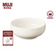 無(wú)印良品（MUJI）米瓷碗 餐具 湯碗 飯碗 面碗 大 直徑16.5*高 7cm