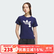 阿迪達斯 （adidas）三葉草T恤女裝 夏季新款迪士尼瑪麗貓聯(lián)名款棉質(zhì)運動(dòng)短袖圓領(lǐng)T恤 KC3096 M