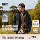 森馬（Semir）王安宇同款棉服男發(fā)熱科技棉外套三防保暖棉衣25新款冬裝連帽上衣 黑色90001 M