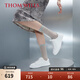 THOM WILLS【邢菲同款】ThomWills真皮小白鞋女頭層牛皮百搭白色板鞋WG021 白色WG021-3 39 /6.5碼
