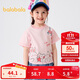 巴拉巴拉寶寶打底衫嬰兒t恤男童短袖女上衣2025夏季寬松時(shí)尚208225117221