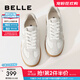 百麗（Belle）散文詩(shī)復(fù)古德訓(xùn)鞋女簡(jiǎn)約百搭情侶同款休閑鞋B0992AM5預(yù)售 【翟瀟聞同款】灰色-女款 38 (240mm)