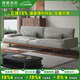 高德美居政府補貼/哈迪沙發(fā) 家用客廳沙發(fā)高端棉麻布沙發(fā)布藝沙發(fā) 康納利-630g/2.20米直排 【全拆洗沙發(fā)】