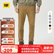 CAT卡特新品男士Logo設計收腳寬松經(jīng)典百搭工裝褲 淺卡其 32