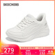斯凱奇（Skechers）女鞋2025新款秋季厚底閃穿一腳蹬軟底百搭休閑運動(dòng)鞋糕糕鞋117526