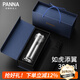 PANNA雙層玻璃杯 高檔男女士帶濾網(wǎng)茶水分離泡茶杯商務(wù)便攜車(chē)載辦公旅行送禮定制刻字大容量耐熱水杯子 如虎添翼-白虎蓋-300ml（禮盒裝）