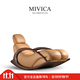 米維卡MIVICA原創(chuàng  )設計藝術(shù)進(jìn)口雞翅實(shí)木牛皮真皮躺椅搖搖椅單人休閑沙發(fā) MIVICA·新品真皮實(shí)木搖椅躺椅