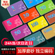 獵富麻將籌碼卡片磨砂代幣棋牌室專(zhuān)PVC用籌碼牌雙面塑料防水籌碼 5-10-20-50-100各40張（共200張）