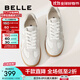 百麗（Belle）劉雯同款散文詩(shī)復古德訓鞋女25簡(jiǎn)約情侶同款休閑鞋B0992AM5預售 【翟瀟聞同款】灰色-女款 37 (235mm)