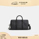 蔻馳（COACH）新款奧萊男士老花VENTURER 27號行李包手提包 QB/炭黑色/黑色