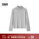 森馬（Semir）森柔毛衫|毛衣女基礎款高領(lǐng)緊身2024冬季純色套頭衫109724107011