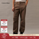 Calvin KleinJeans【防水】春秋男士ck暗襟抽繩腳口戶(hù)外運動(dòng)休閑褲J326653 PBX-深灰褐 L