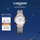 浪琴（LONGINES）瑞士手表 博雅系列 機械鋼帶女表 L43105877