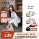 他她TATA洞洞鞋女款25夏季休閑沙灘鞋百搭涼拖鞋外穿CM901BH5米色 39