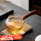 金鑲玉 玻璃公道杯功夫茶具分茶杯茶海分茶器零配茶具配件 木璃公杯 