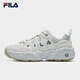 斐樂(lè )（FILA） 官方男鞋MUFFIN摩登運動(dòng)鞋松餅鞋南方版 紫羅蘭灰/霧霾灰-GA 41