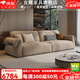 宜耀沙發(fā)客廳現代簡(jiǎn)約意式大小戶(hù)型家用極簡(jiǎn)臥室三四人位直排布藝沙發(fā) 科技布面料（海綿款） 2.0米雙人位