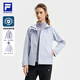 FILA 斐樂官方女士上衣兩件套2025冬新款健身運(yùn)動(dòng)寬松連帽外套 風(fēng)鈴草紫-VT M 165/84A/M