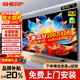 SHIERP官方正品【電視機排行前十名】75寸全面屏85寸8K液晶電視機超清防藍光護眼網絡客廳家用無線投屏 70英寸 8K一級能耗·AI護眼智能投影系統(tǒng) 頂配語音版-16+512G【送影視會員+免費安