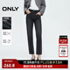 ONLY2025秋季新款修身顯瘦高腰九分褲直筒褲牛仔褲女|125149038 J09深牛仔灰色 M M標準褲長(cháng)
