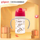 貝親（Pigeon）PPSU雙把手防脹氣奶瓶240ml 貓頭鷹 L號奶嘴 6月+ AA221
