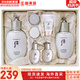 后（The history of Whoo）后套裝拱辰享水妍津率享雪玉凝天氣丹水乳霜秘貼套盒女護膚品禮盒 后雪玉凝潤白水乳7件套盒