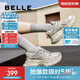 百麗周雨彤同款星河軌跡老爹鞋女休閑鞋B2199CM4 金色 36