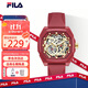 斐樂(lè )（FILA）手表男機械風(fēng)夜光日歷防水手表初高中大學(xué)生潮流腕表 6589-001F
