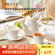 JOYYE茶具整套一壺二杯高檔實(shí)用茶壺茶杯茶具套裝家用客廳輕奢伴手禮