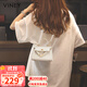 viney牛皮包包女包洋氣凱莉包斜挎手提單肩包生日禮物高級感送女友老婆
