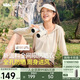 蕉下（beneunder）防曬服女黑膠透氣涼感戶(hù)外防紫外線(xiàn)外套AS10024高嶺白L