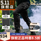 5.11（TACTICAL SERIES ）春秋戶(hù)外運動(dòng)休閑長(cháng)褲511格子布艾肯長(cháng)褲男防潑水耐磨戰術(shù)褲74521 019黑色 34-32腰圍約2尺7-2尺8 褲長(cháng)約108