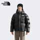 The North Face北面羽絨服男戶(hù)外高蓬保暖填充鵝絨外套8DQB 黑色/JK3 L