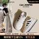 CAMILA KSENIA小白鞋女士2025新款夏季增高厚底休閑板鞋時(shí)尚百搭運動(dòng)鞋子 白蘭色 37