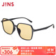 睛姿（JINS）防藍光眼鏡男女護目鏡56%防藍光輻射輕量大方框FPC22S253 97B亞光黑色（包裝全新升級）