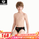 阿瑞娜（arena）男童三角泳褲青少年專(zhuān)業(yè)競技競賽泳衣游泳褲利水低阻游泳短褲 黑色/紅色非運動(dòng)員建議選大1-2碼 130cm