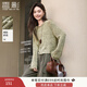 香影綠色針織衫女2025秋季新款不規則慵懶風(fēng)寬松套頭圓領(lǐng)長(cháng)袖上衣 綠色 S 55/80A/85-95斤