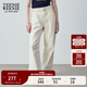 Teenie Weenie小熊女裝秋季簡(jiǎn)約休閑松弛闊腿褲長(cháng)褲時(shí)尚韓版寬松褲 白色 L (170)