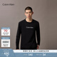 Calvin KleinJeans25秋季新款男士休閑通勤ck字母印花打底衫長(cháng)袖T恤4RD867G