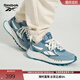 Reebok銳步官方24新品男女CL LEGACY W+蕾格西黑武士休閑復(fù)古跑鞋 100222158 霧霾藍(lán) 41 (26.5cm),US: 8.5