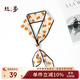絲界新品100%桑蠶絲真絲絲巾長(cháng)條巾twilly絲帶發(fā)帶麻花辮飄帶發(fā)繩綁包