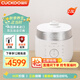 福庫（CUCKOO）電飯煲韓國原裝進(jìn)口家用多功能電飯鍋真高壓力高火力ih三維立體加熱智能語(yǔ)音雙壓不粘內膽不粘鍋 CRP-LHTR0611FW 2.8L