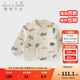 戴維貝拉（DAVE＆BELLA）秋冬新款童裝兒童棉服內膽洋氣女寶寶衣服小童上衣男童棉衣 卡其色【現貨】 90 cm（建議身高80-90cm）